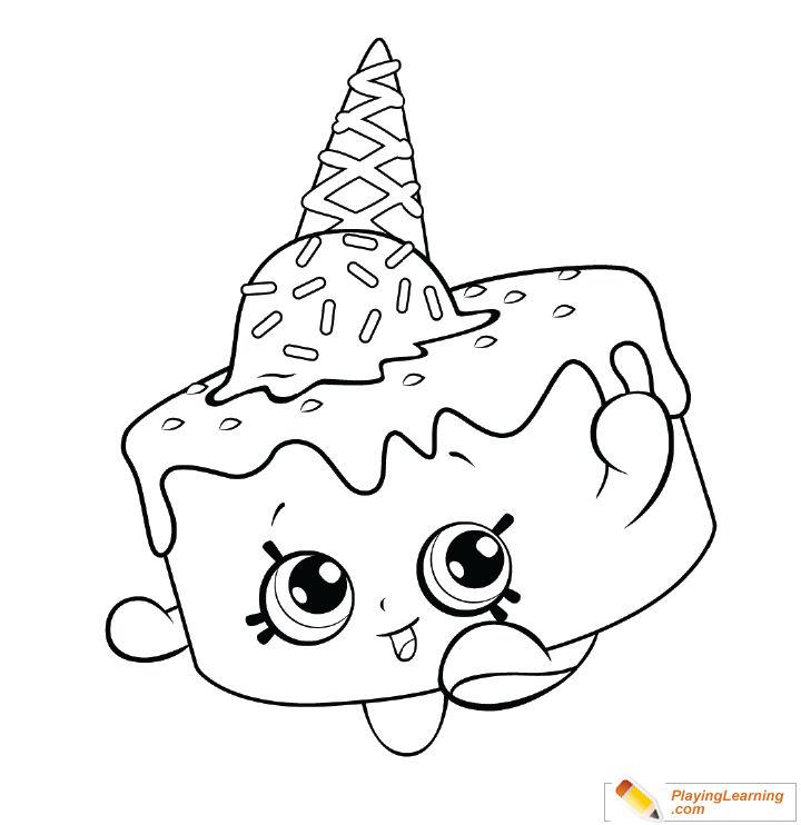 Cute Ice Cream Coloring Pages