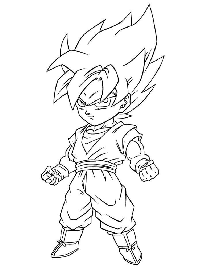 Dragon Ball Super Coloring Pages