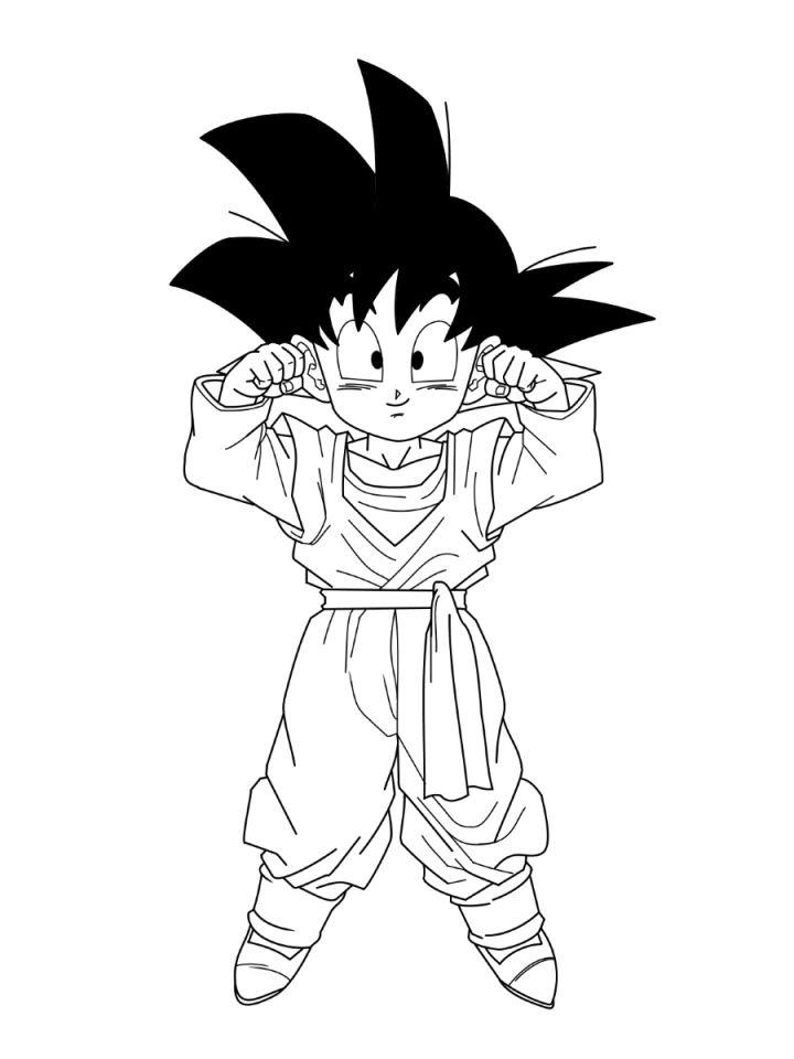 Dragon Ball Z Coloring Pages, Tracer Pages, and Posters