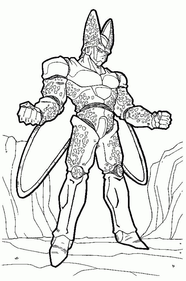 Dragon Ball Z Coloring Pages for Adults