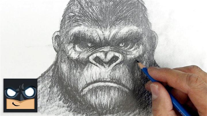 Draw King Kong Sketch