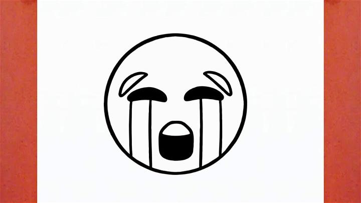 Draw a Crying Emoji