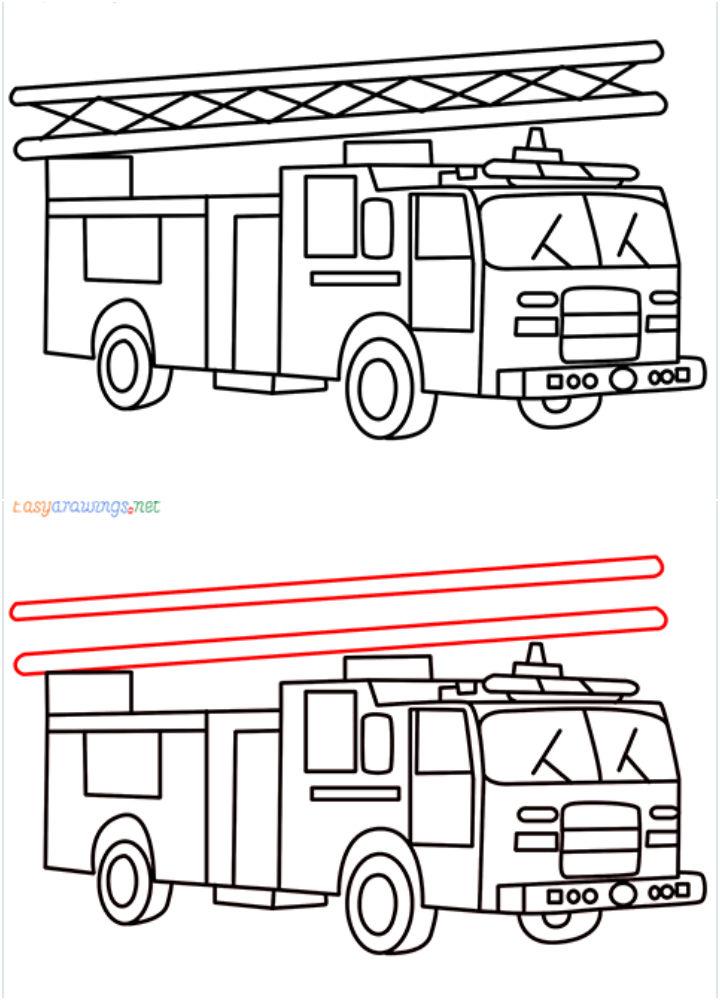 Draw a Fire Truck