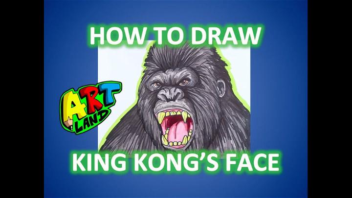 Draw a King Kongs Face