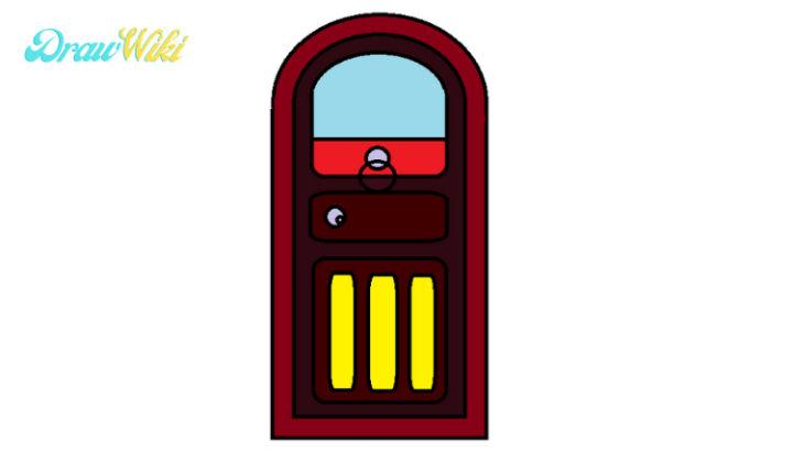 Drawing Of A Door