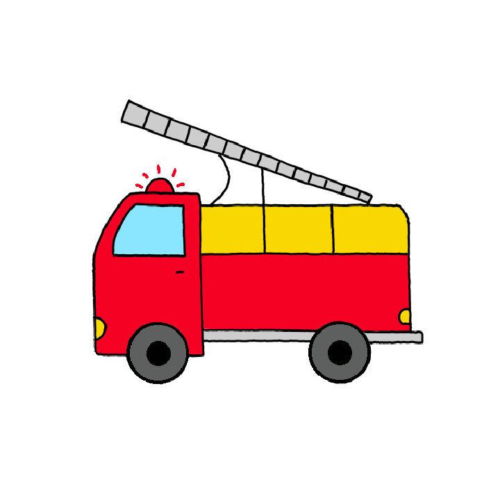 Drawing of Fire Truck
