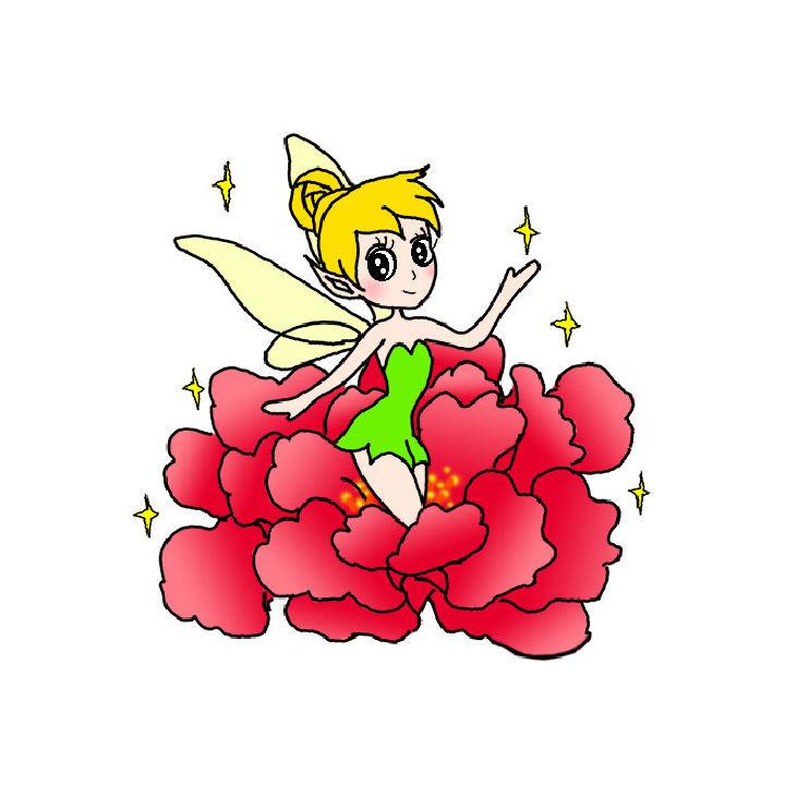 Drawing of Tinkerbell