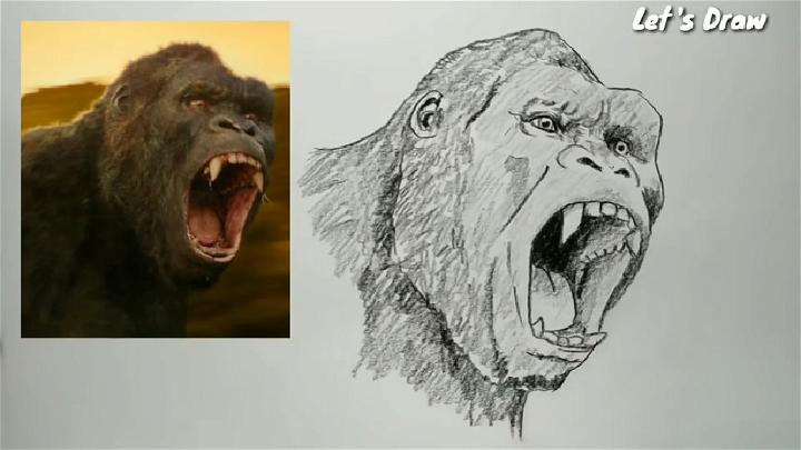 Drawing of a King Kong