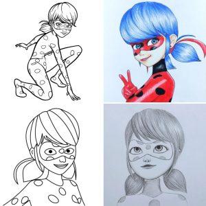 25 Easy Miraculous Ladybug Drawing Ideas - How to Draw Miraculous Ladybug