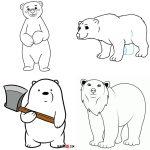 25 Easy Polar Bear Drawing Ideas - How to Draw