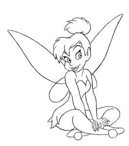 25 Easy Tinkerbell Drawing Ideas - How to Draw Tinkerbell