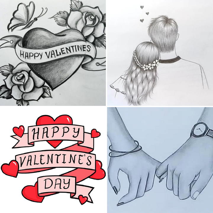 25 Easy Valentine s Day Drawing Ideas How To Draw