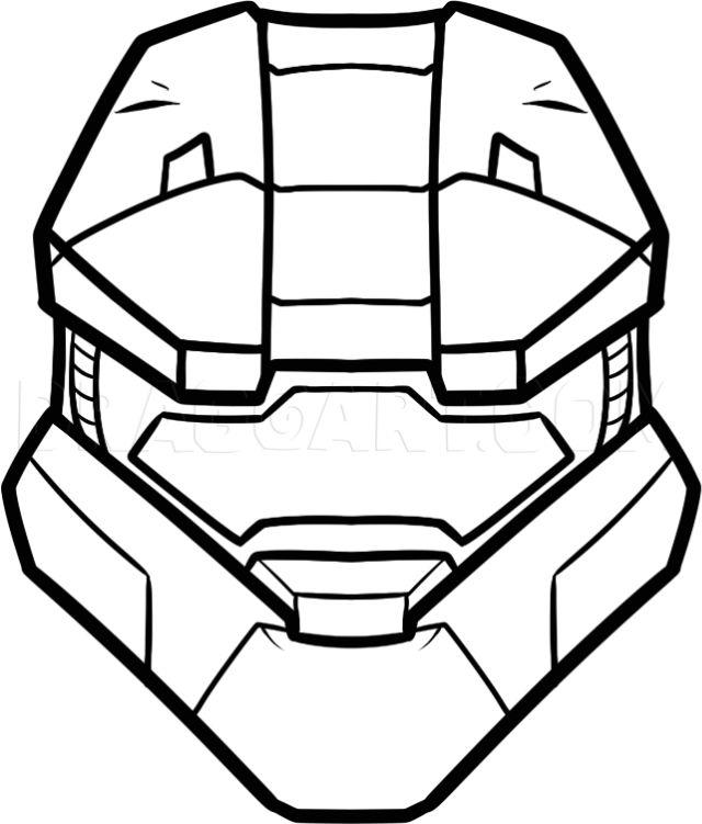 Easy Way to Draw Master Chief
