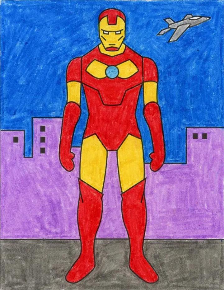 Easy to Draw Iron Man