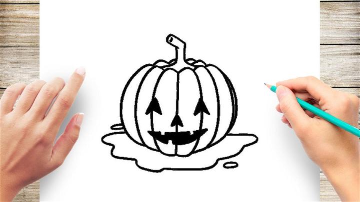 Easy to Draw Jack O Lantern