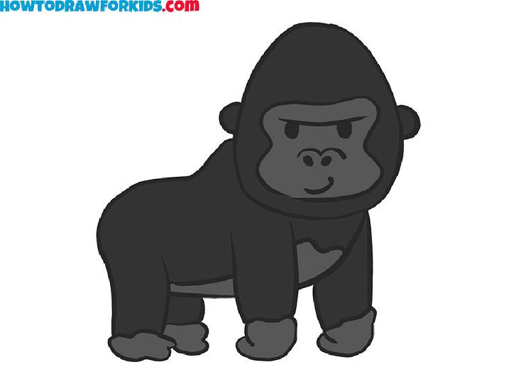 Easy to Draw King Kong