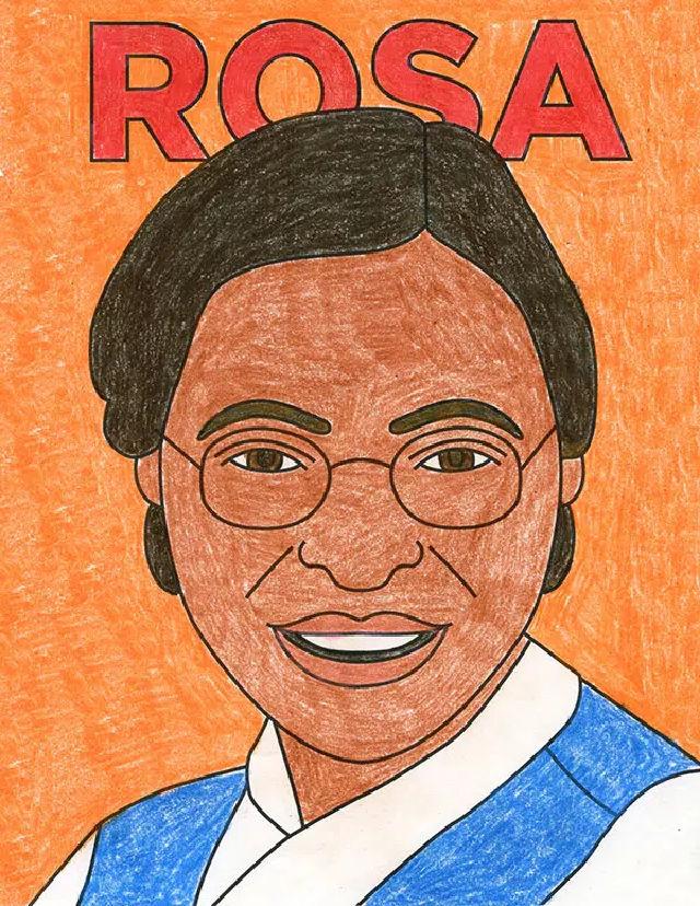 15 Easy Rosa Parks Drawing Ideas - Draw Rosa Parks