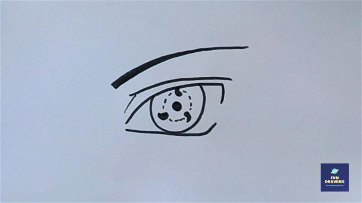 Easy to Draw Sharingan Eyes