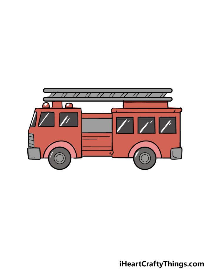 Fire Truck Drawing
