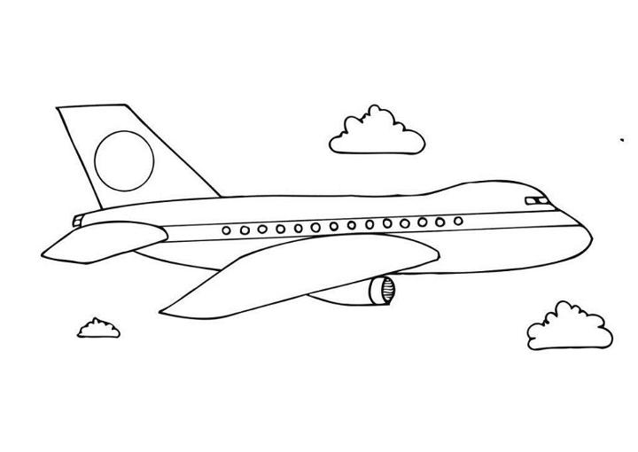 Airplane Coloring Pages and Activities