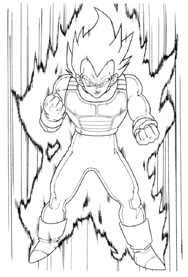 Free Dragon Ball Z Coloring Pages to Download