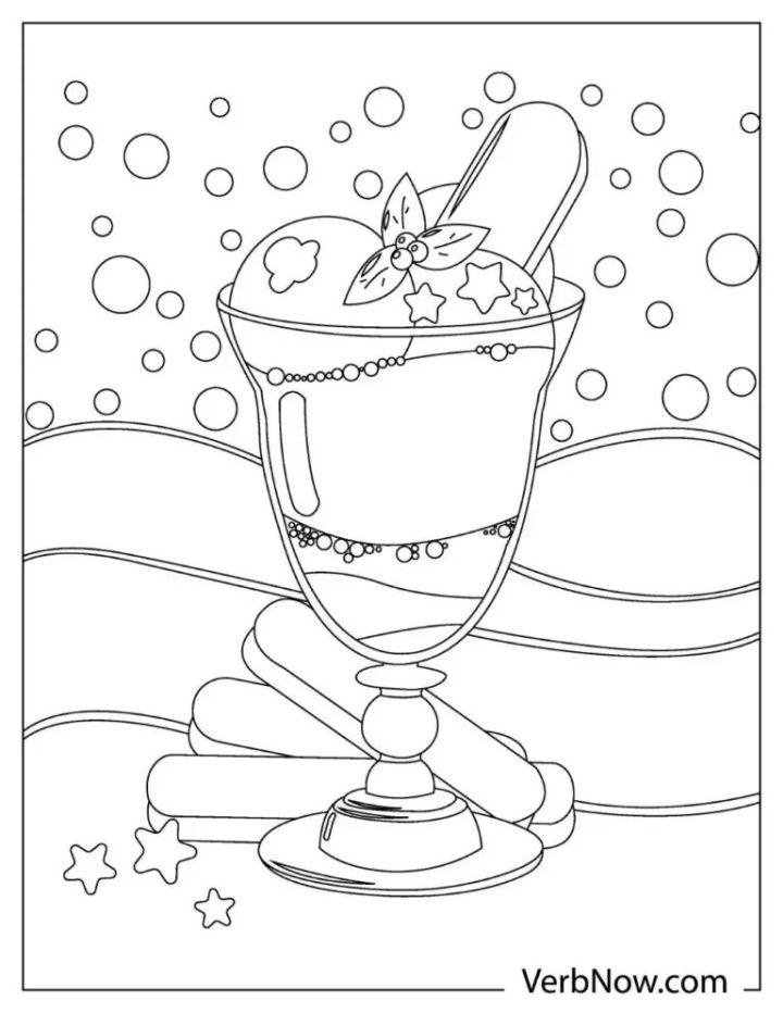 Free Ice Cream Coloring Pages to Download