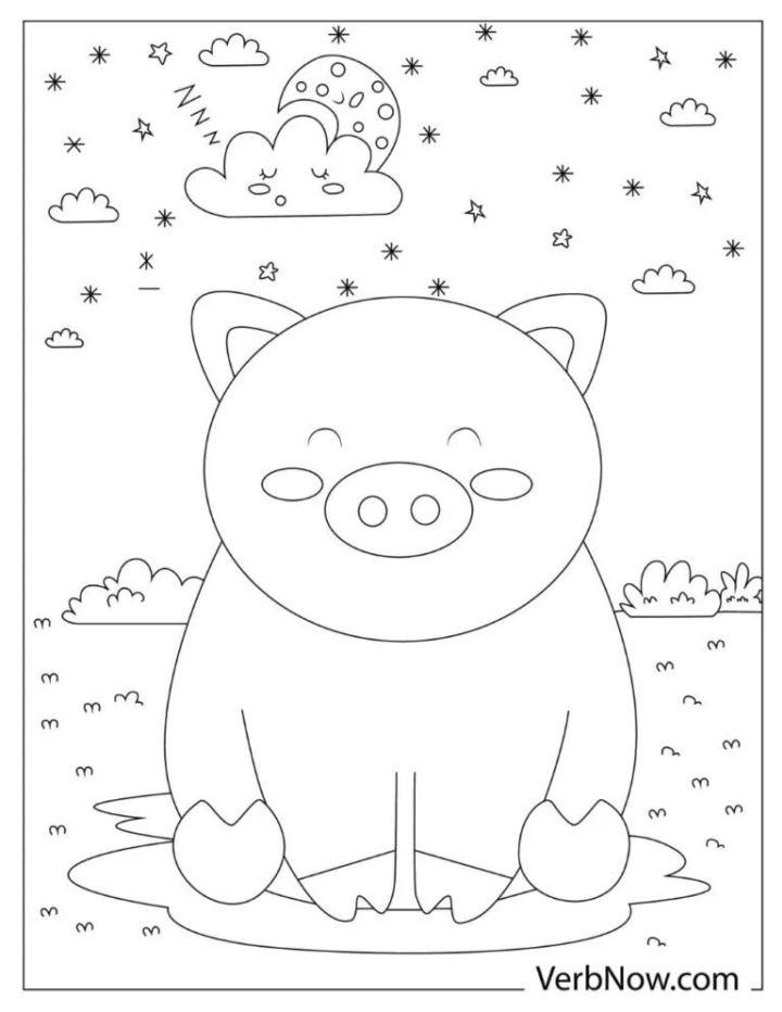 Free Pig Coloring Pages to Download