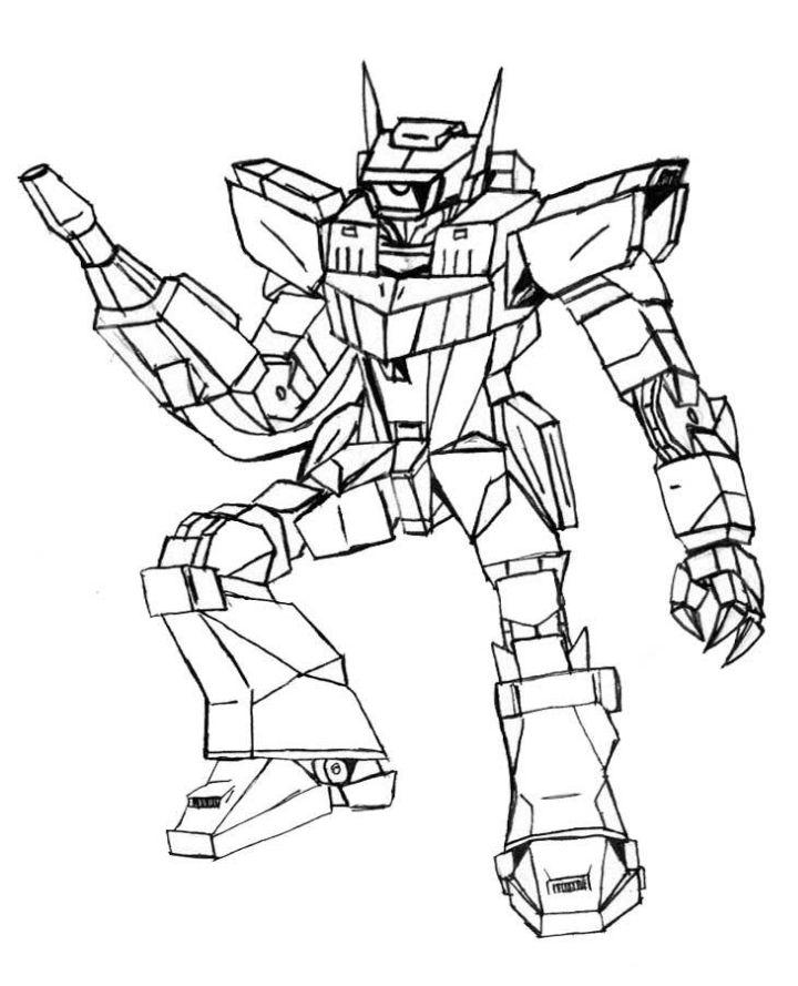 Free and Printable Transformer Coloring Pages