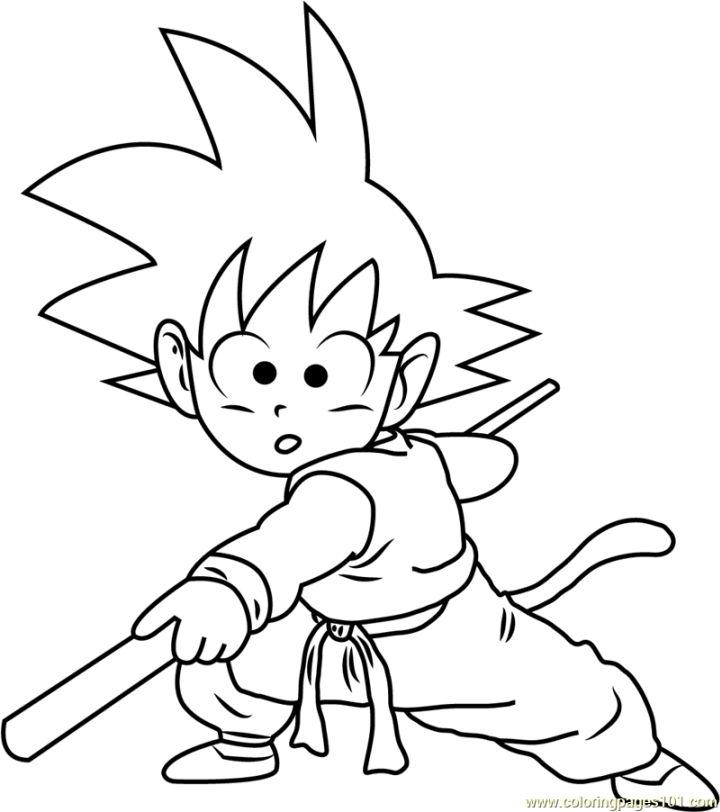Goku Coloring Pages To Print