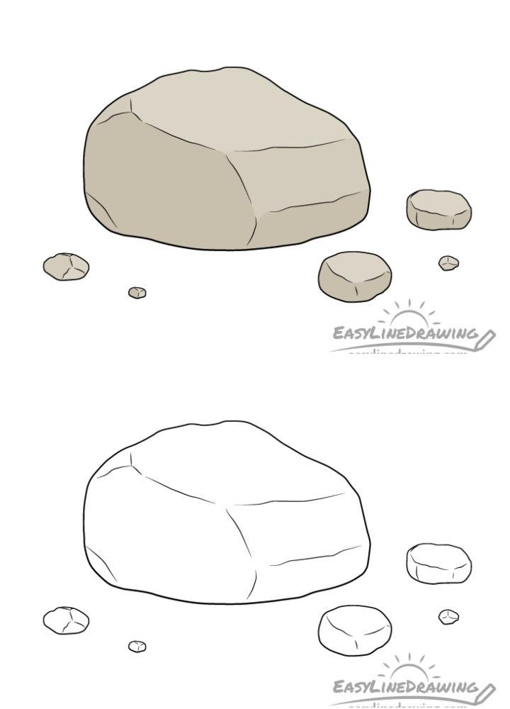 How Do You Draw Rocks