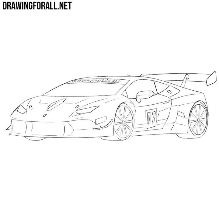 cool drawings of cars