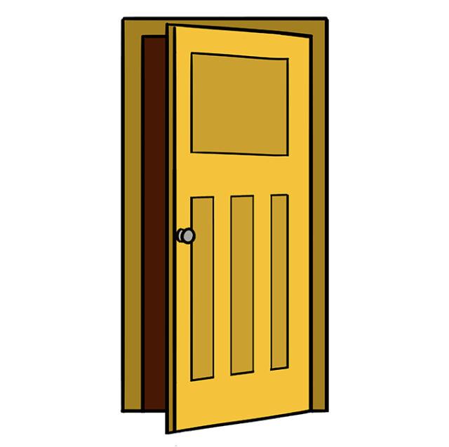 25 Easy Door Drawing Ideas How to Draw a Door