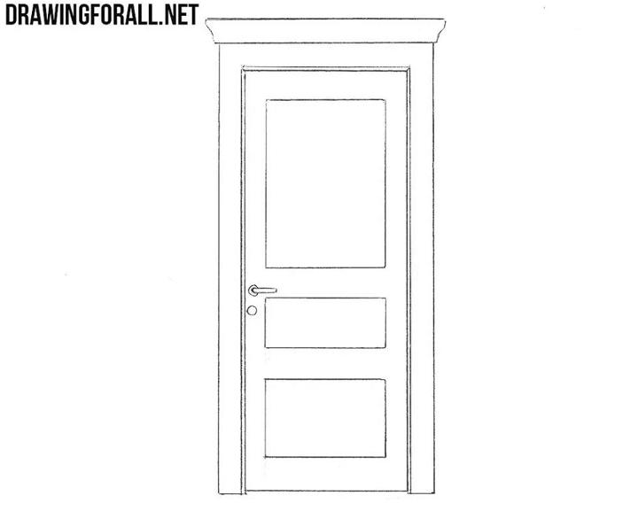 How To Draw A Door for Beginners