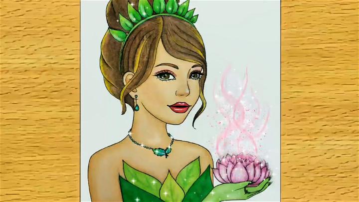 How To Draw Disney Princess Tiana