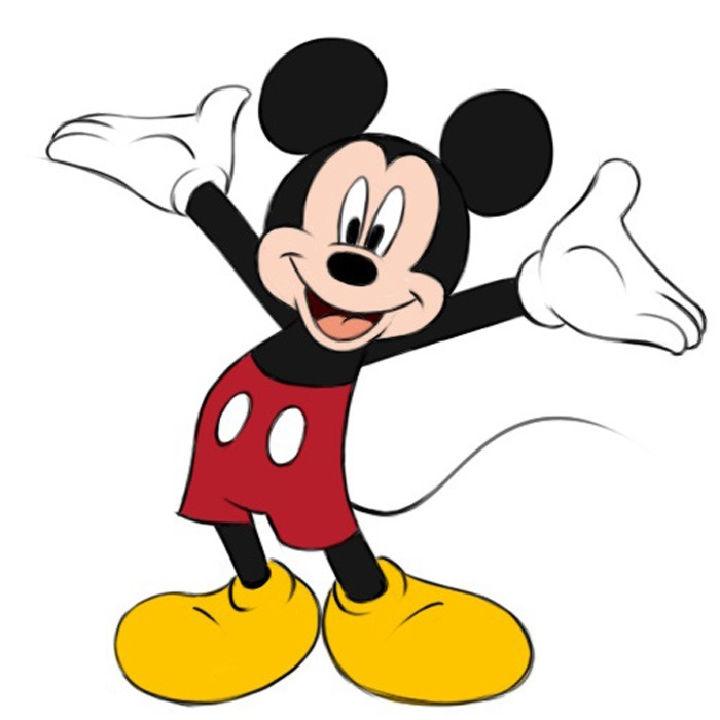 How To Draw Mickey Mouse Step by Step