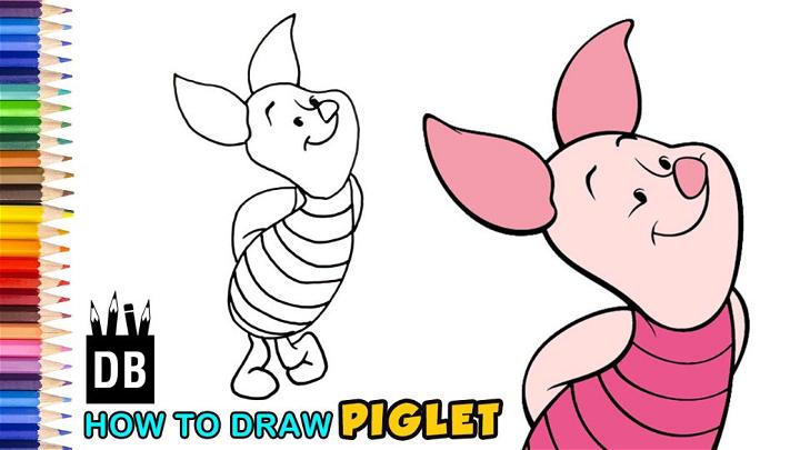 How To Draw Piglet