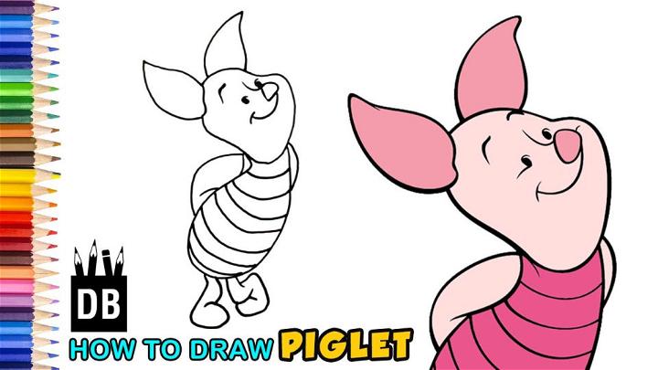 easy disney cartoons to draw step by step