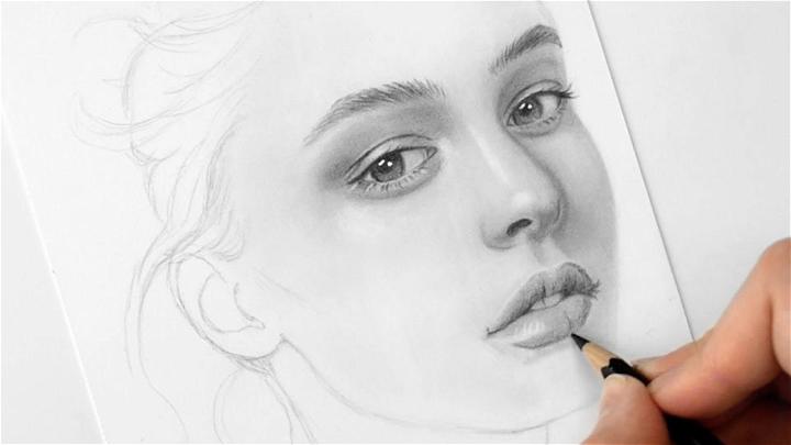 How To Draw Realistic Face Drawing
