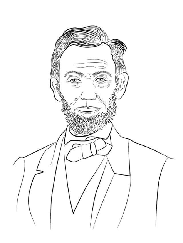 How to Draw Abraham Lincoln Step by Step