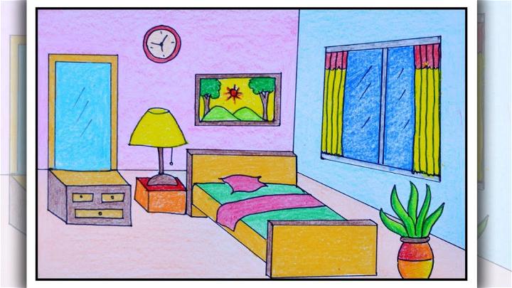 How to Draw Bedroom
