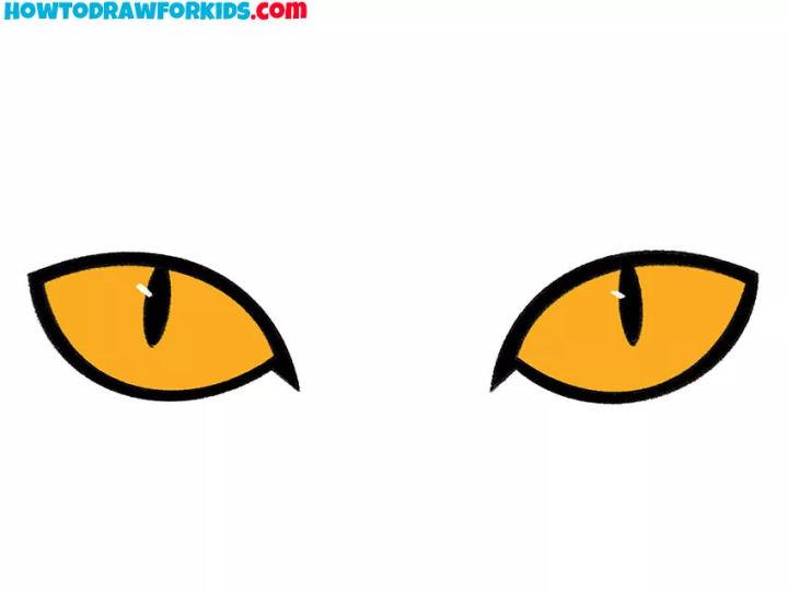 25 Easy Cat Eye Drawing Ideas How to Draw a Cat Eye