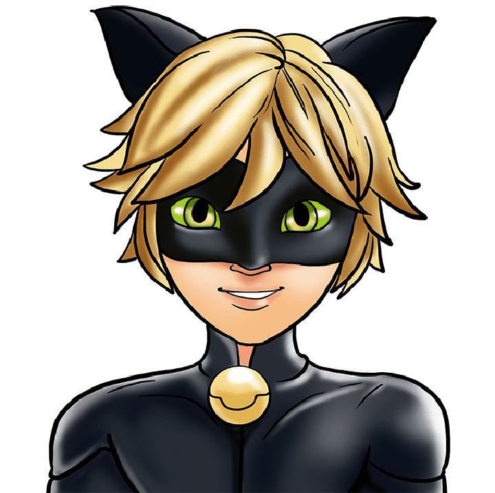 How to Draw Cat Noir Step by Step