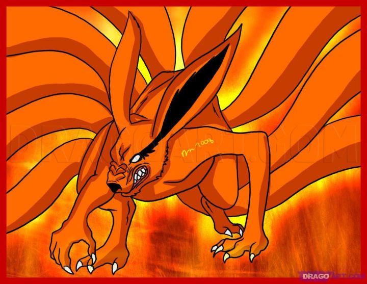 How to Draw Nine Tailed Fox