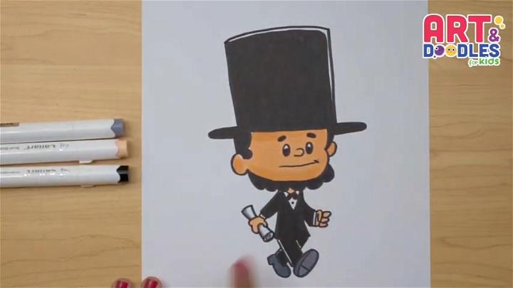How to Draw President Abraham Lincoln