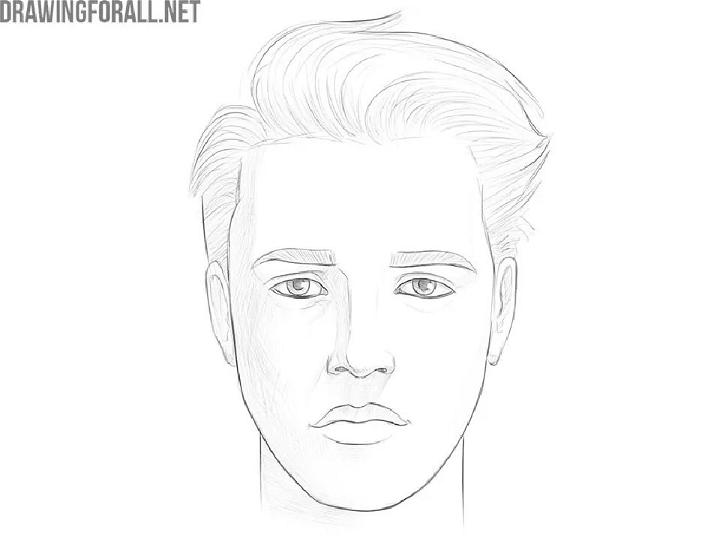 How to Draw a Boys Face