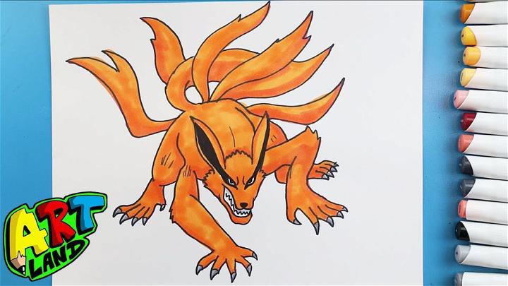 How to Draw the Nine Tailed Fox