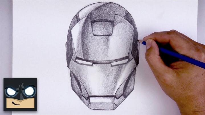 Iron Man Sketch Drawing