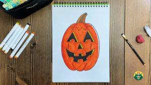 25 Easy Jack O Lantern Drawing Ideas - How to Draw