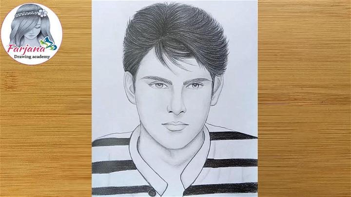 Male Face Picture to Draw
