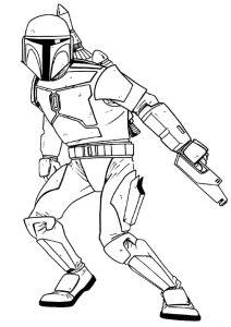 15 Free Mandalorian Coloring Pages for Kids and Adults